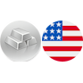 Silver (one troy ounce) - United States dollar
